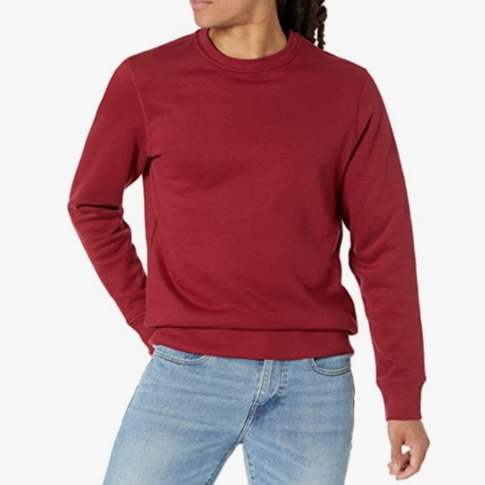NWOT Mens Fleece Crewneck Sweatshirt
